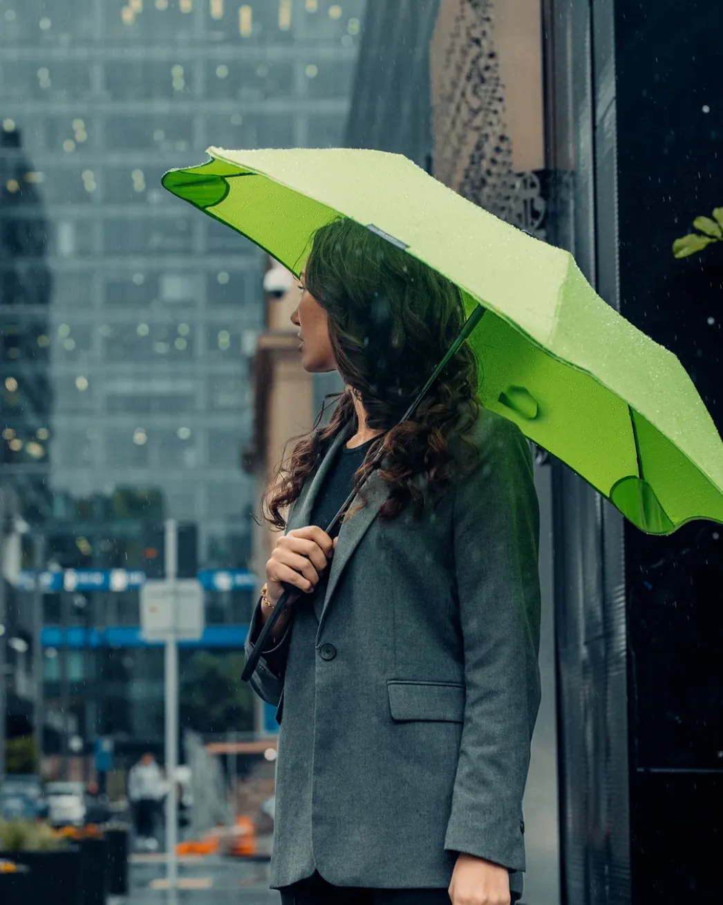Зонт складной BLUNT Metro New (Meadow Green), зеленый