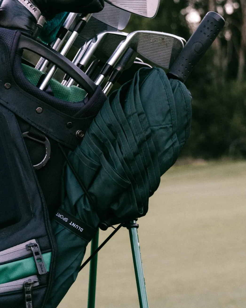 Зонт трость BLUNT Sport New (Forest Green), темно-зеленый