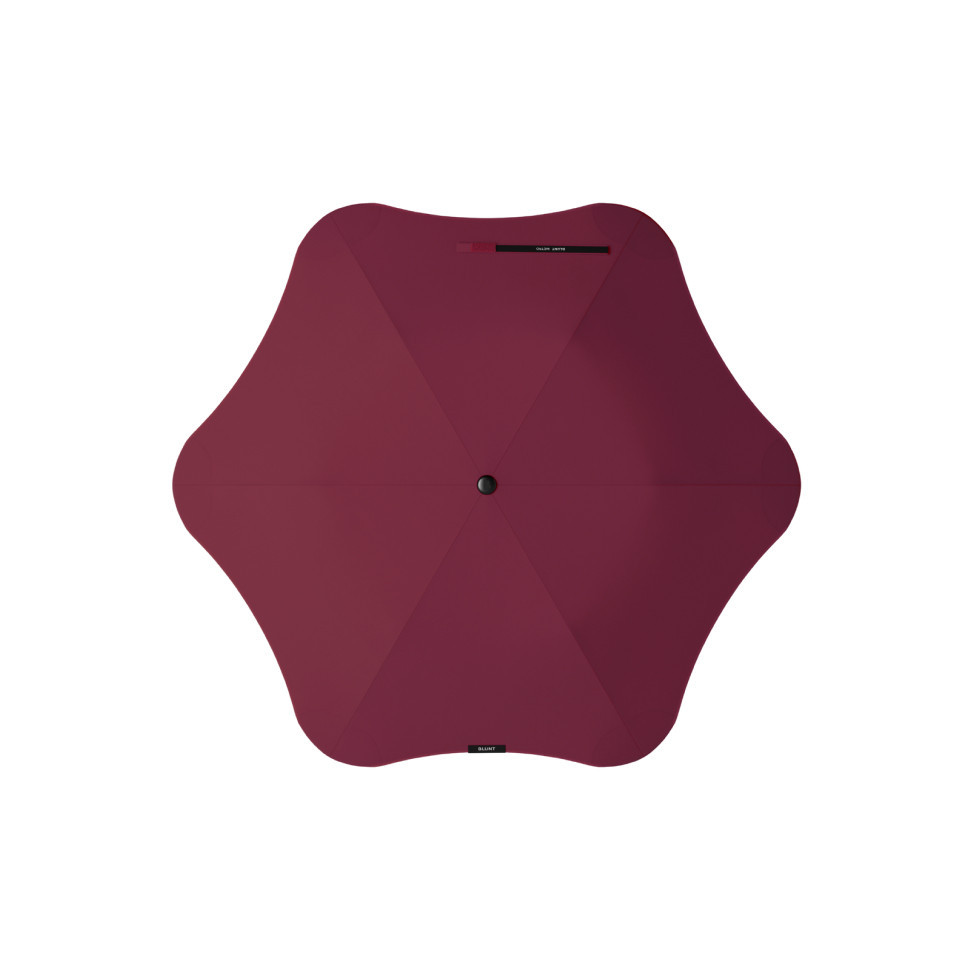 Зонт складной BLUNT Metro New Clubhouse Red, бордовый