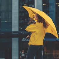 Зонт трость BLUNT Classic New (Citrus Yellow), желтый